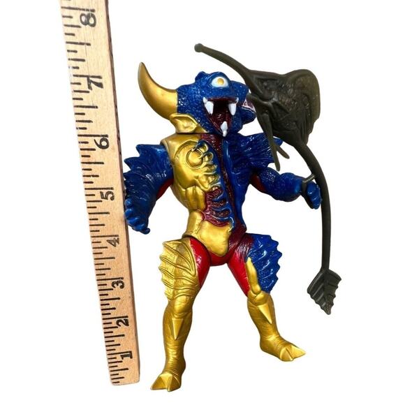 Power Rangers Deluxe Evil Space Aliens Goo Fish Loose 8" Figure Bandai - Picture 5 of 15